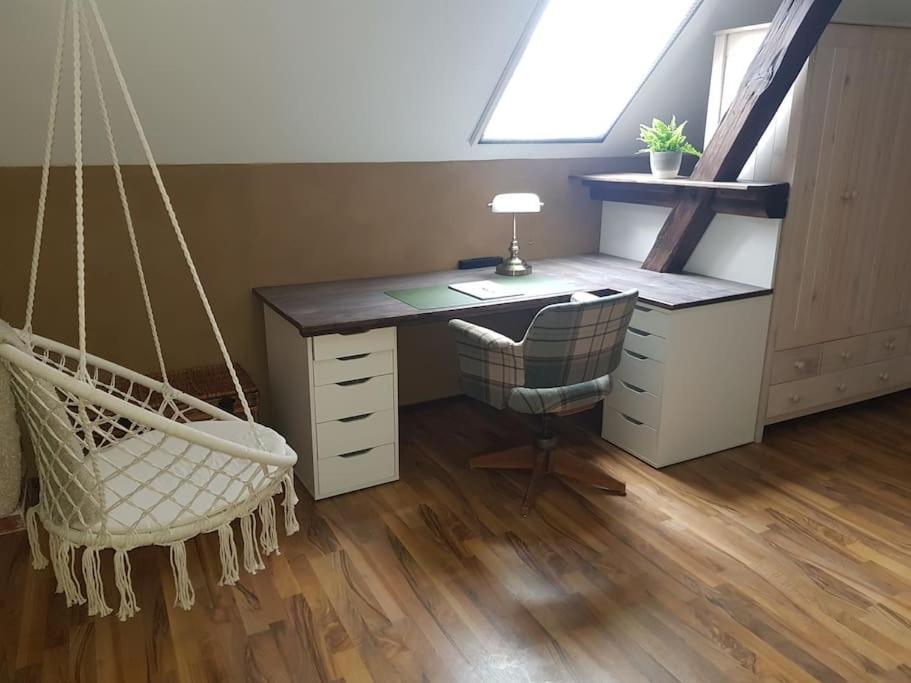 Romantisches Rosencottage Hofheim in Unterfranken Esterno foto
